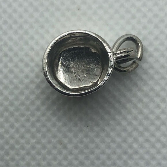 VTG Sterling Silver Baby Cup Mini Mug Charm for Charm Bracelet - Picture 2 of 3